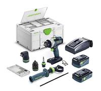 Festool Perceuse-visseuse sans fil Festool TDC 18/4 5,0/4,0 I-Set QUADRIVE Quantité:1