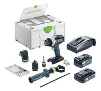 Festool Perceuse-visseuse sans fil Festool TDC 18/4 5,0/4,0 I-Set QUADRIVE Quantité:1