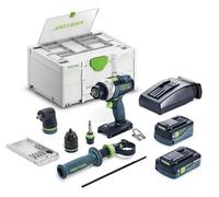 Festool Perceuse-visseuse sans fil QUADRIVE TDC 18/4 5,0/4,0 I-Set- 577612
