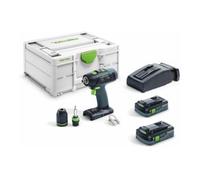 Festool Perceuse-visseuse sans fil T 18+3 HPC 4,0 I-Plus Quantité:1