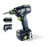 Perceuse-visseuse sans fil TXS 12 2,5-Set - FESTOOL - avec 2 batteries 12V 2.5Ah - accessoires - Systainer - 576874