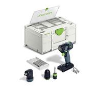 Festool TXS 18-Basic-Set Perceuse-visseuse sans fil 40Nm Brushless 18V + Systainer - sans batterie, sans chargeur (577335)