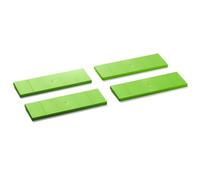 Festool Plaques de rechange anti-éclats EP-AS-KS 120-R/L/4 | Lot de 4 plaques de rechange pour rail de capot AS-KS 120 - Coupes à faible déchirure, installation facile