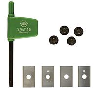 Festool Plaquettes réversibles HW-WP 20x12x1,5 (4x)