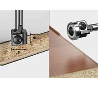 Festool Plaquettes réversibles pour fraise à affleurer S8 HW D19 12x12 KL OFK - 499806