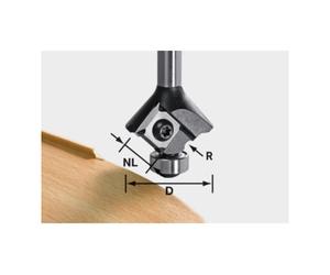 Festool Plaquettes réversibles pour fraise à moulurer S8 HW R1,5 D28 KL12,7 OFK Quantité:1