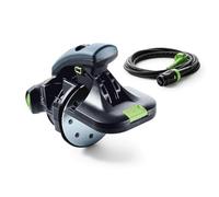 Festool Ponceuse de Chants ES-ETS 125 REQ-Plus, 250 W | Ponçage de chants bois sciés ou fraisés, vernis ou bruts - réglage d'angle 43° à 92°, plateau 125 mm