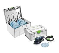 Ponceuse excentrique ETS EC 150/3 EQ-SYS GR - FESTOOL - avec systainer abrasifs - Systainer - 578265