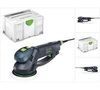Festool RO 150 FEQ-Plus ROTEX Ponceuse roto-excentrique 720W, course 5mm + Coffret Systainer (571805)