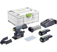 Festool RTSC 400 3,0 I-Plus 577686 Ponceuse vibrante sans fil + batterie, + chargeur 18 V 80 x 130 mm