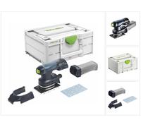 Festool RTSC 400-Basic Ponceuse vibrante hybride 18 V - 80 x 130 mm Brushless + Coffret Systainer - sans batterie, sans chargeur (576347) (successeur de 201519)