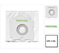 Festool Sac filtrant Selfclean SC FIS-CT 26/5 pour CT 26 aspirateur de mucosités, 5pces.