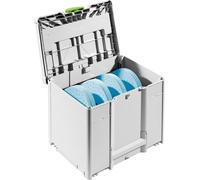 Festool Schleifmittel-Systainer ³ Granat Sys-Stf D225 Gr-Set P - 578280-Copy