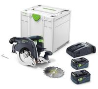 Festool Scie circulaire à capot basculant sans fil HKC 55 5,0 EBI-Plus-SCA - 577678