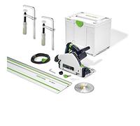 Festool Scie plongeante TS 55 FEBQ Plus FS Rail de guidage 1400/2 FSZ 120 SYS3 M 337