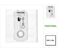 Festool SELFCLEAN Sac filtre SC-FIS-CT MINI/MIDI-2/5 pour CT MINI et CT MIDI fabriqués à partir de 2019 - 5 pcs. (204308)