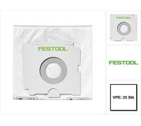 Festool SELFCLEAN SC FIS-CT 36/25 Set de sacs filtres pour Aspirateur mobile CT 36 - 25 pcs. (496186)