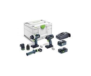 Festool Set de vissage sans fil tid 18 5.2/4.0-set tpc 18/4 festool - 576995