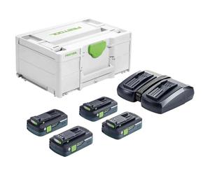 Festool Set Énergie SYS 18V 4x4,0/TCL 6 Duo