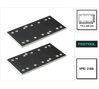 Festool SSH-STF-115x225/10 Patin de ponçage, pour ponceuses à bande RS 200, Rs 2, RS 100, RS 1 - 4 pcs. (4x 483679)