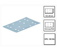 Festool STF 80x133 Bandes abrasives Granat P240 80 x 133 mm - 100 pièces (497124) pour RTS 400, RTSC 400, RS 400, RS 4, LS 130