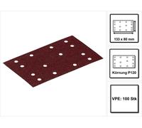 Festool STF 80x133 RU2/50 Bandes abrasives rubis 2 P120 80 x 133 mm - 100 pièces (2x 499050) pour RTS 400, RTSC 400, RS 400, RS 4, LS 130