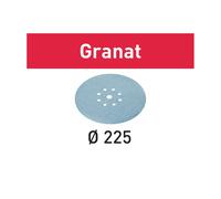 Festool STF D225/8 Disques abrasifs Granat P100 - 225 mm pour PLANEX - 25 pcs. (499637)