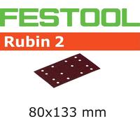 FESTOOL StickFix bande de ponçage Rubin2 80x133 grain 120 p. Matériaux dérivés du bois/50 pces