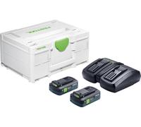 Festool Festool Set d'énergie SYS 18V 2xTBX4 TCL6DUO Quantité:1