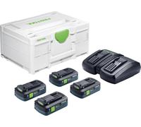Festool SYS 18V 4xTBX4/TCL6DUO 578823