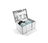 Festool SYS-STF D150 GR NET-Set Matériau De Ponçage-Systainer³ Granat SYS-STF Granat Net D 150 En Systainer