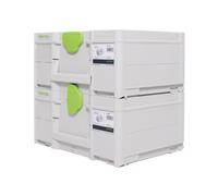 Festool SYS3 M 187 Set de Coffrets Systainer 396 x 296 x 187mm - 15,9 l (2x 204842)