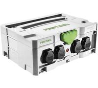 Festool Systainer 101184310 SYS Power Hub IP44 avec 5 prises 396 x 296 x 157,5 mm, 1 pièce, 101184310