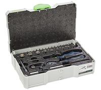 Festool Clé à cliquet 1/4 – Jeu 37 pièces – SYSTAINER – Adaptateurs flexibles & rallonges