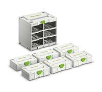 Festool 577816 SYS3-RK/6 M 337-Set Systainer³ Rack