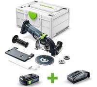 Festool Système de tronçonnage à main sans fil DSC-AGC 18-125 FH EB-Basic + 1 batterie 3,0 Ah + chargeur rapide - 576829_A