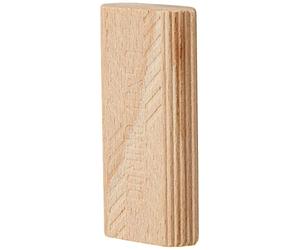 Festool Tenons DOMINO en Hêtre D 10x50/510 BU - Assemblage Bois | 510 dominos calibrés en hêtre FSC - pour fraiseuse DOMINO DF 500 et DF 700 - rainures de guidage et gorges à colle intégrées