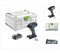 Festool TID 18-Basic Visseuse à choc sans fil 18V 180Nm 1/4" ( 576481 ) + 1x batterie 4,0Ah - sans chargeur