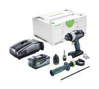 Festool TPC 18/4 I-Basic Perceuse-visseuse à percussion sans fil 18 V 75 Nm + 1x batterie 8,0 Ah + chargeur rapide + Systainer