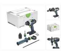 Festool TPC 18/4 I-Basic Perceuse-visseuse à percussion sans fil 75 Nm Brushless 18 V + Coffret Systainer - sans batterie, sans chargeur (575604)