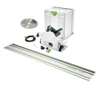 Festool TS 75 EBQ-Plus-FS Scie circulaire plongeante 1600 W avec boîtier Systainer + rail de guidage FS 1400/2 ( 561512 )