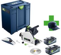 Festool TSC 55 KEB-Basic 100Y Limited Edition Scie plongeante sans fil 18 / 36 V ( 2x 18 V ) 160 mm Brushless + 2x batterie 8,0 Ah + Systainer - sans chargeur
