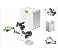 Festool TSV 60 KEBQ-Plus Scie plongeante avec inciseur 1500 watts 168 mm ( 576730 ) + Systainer
