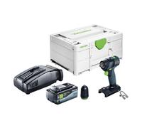 Festool TXS 18-Basic Perceuse-visseuse sans fil 18 V 40 Nm Brushless + 1x batterie 8,0 Ah + chargeur rapide + Systainer