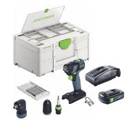 Festool TXS 18 C 3,0-Set Perceuse-visseuse sans fil 40Nm Brushless 18V + 1x Batterie 3,0Ah + Chargeur + Systainer