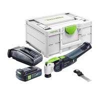 Festool VECTURO OSC 18 E-Basic Oscillateur sans fil 18 V Starlock Max Brushless + 1x batterie 3,0 Ah + chargeur + Systainer