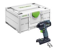 Festool Visseuse à Chocs sans Fil TID 18 - Basic, en Systainer3 | Moteur brushless EC-TEC, crochet de ceinture inclus - sans batterie ni chargeur (18 V, compatible batteries Festool)
