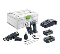 Visseuse sans fil pour plaquiste DURADRIVE DWC 18-4500 HPC 4,0 I-Plus - FESTOOL - avec 2 Batteries 18V 4.0 Ah, chargeur - accessoires - SYSTAINER - 576502