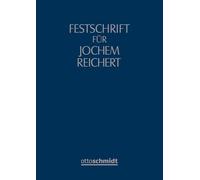 Festschrift für Jochem Reichert zum 70. Geburtstag
