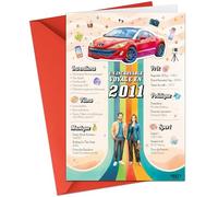 FestySpark Cadeau d’Anniversaire Original - Un incroyable voyage en 2011 - Idée Cadeau 15 Ans Femme et Homme - Carte Anniversaire 15 ans Femme et Homme - Decoration Anniversaire 15 ans